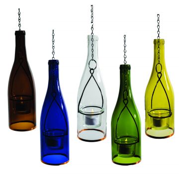 Hanging Lantern | 750ml Wine Bottle